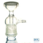 Funil de vidro conexão junta 40/40