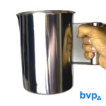 BQIA Bequer em aço inox com alça 2000 ml
