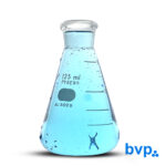 Erlenmeyer        125 ml boca estreita Pyrex  4980-125 rolha de vidro RV22