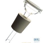 Funil de vidro para filtração