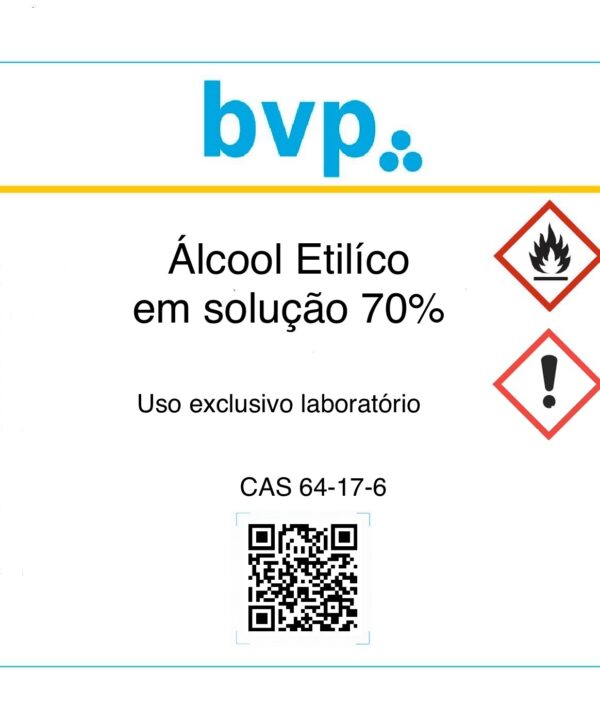 Álcool Etilico solução 70%