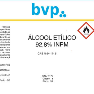 Álcool Etílico 92,8% INPM Etanol