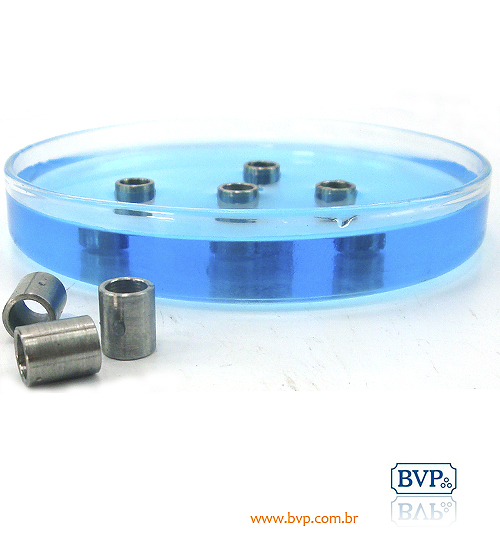 Penicilindro teste placa petri reto MT241R